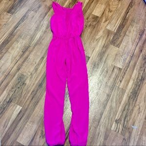 Fuchsia Pink Jumpsuit